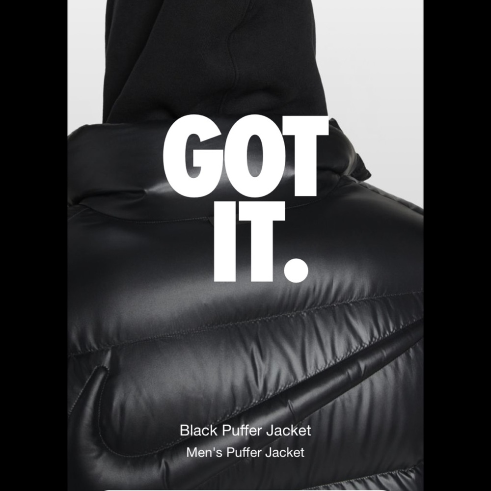 NOCTA black small drake collar with Nike - Picture 1 of 1